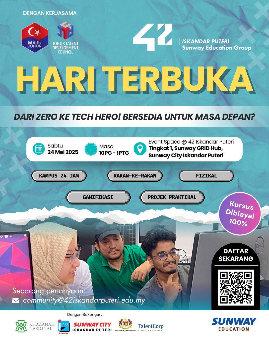 Hari Terbuka Kampus 24 Mei 2025