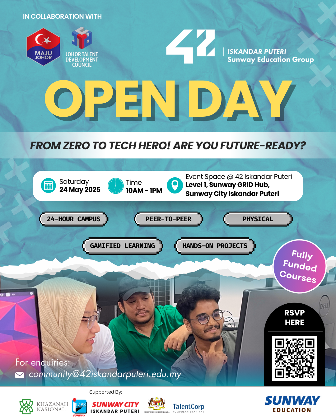 Campus Open Day 24 May 2025